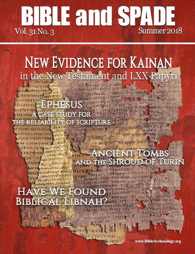 <i>Bible and Spade</i> Cover Kainan article 2018