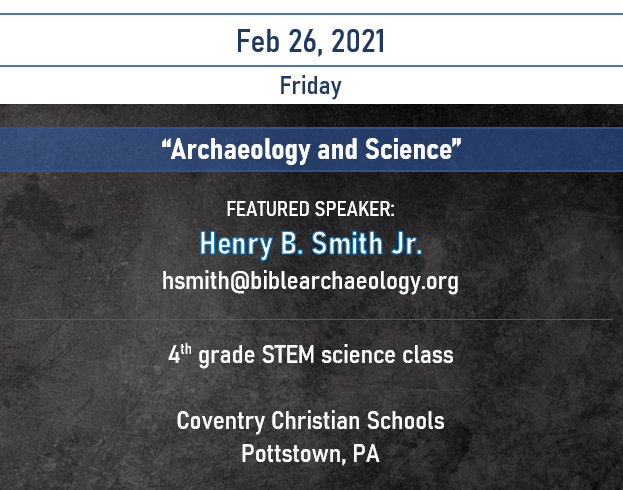 02262021 archaeology and science hsmith