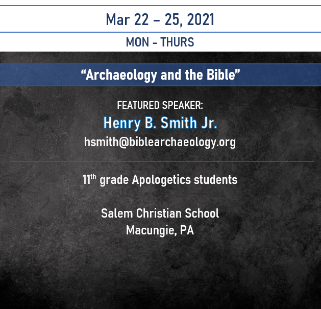 032221 archaeology and the bible hsmith