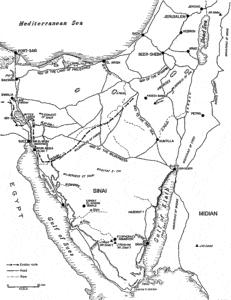 Sinai Map