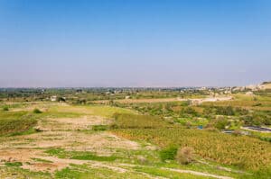 Plains of Moab from Tell el Hammam BiblePlaces
