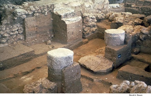 Philistine Temple Bases
