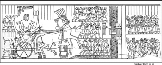 Seti I Migdol Relief