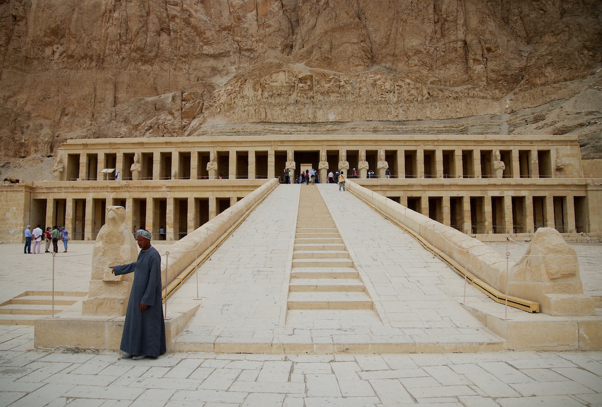 Deir el Bahari Hatshepsut temple BiblePlaces