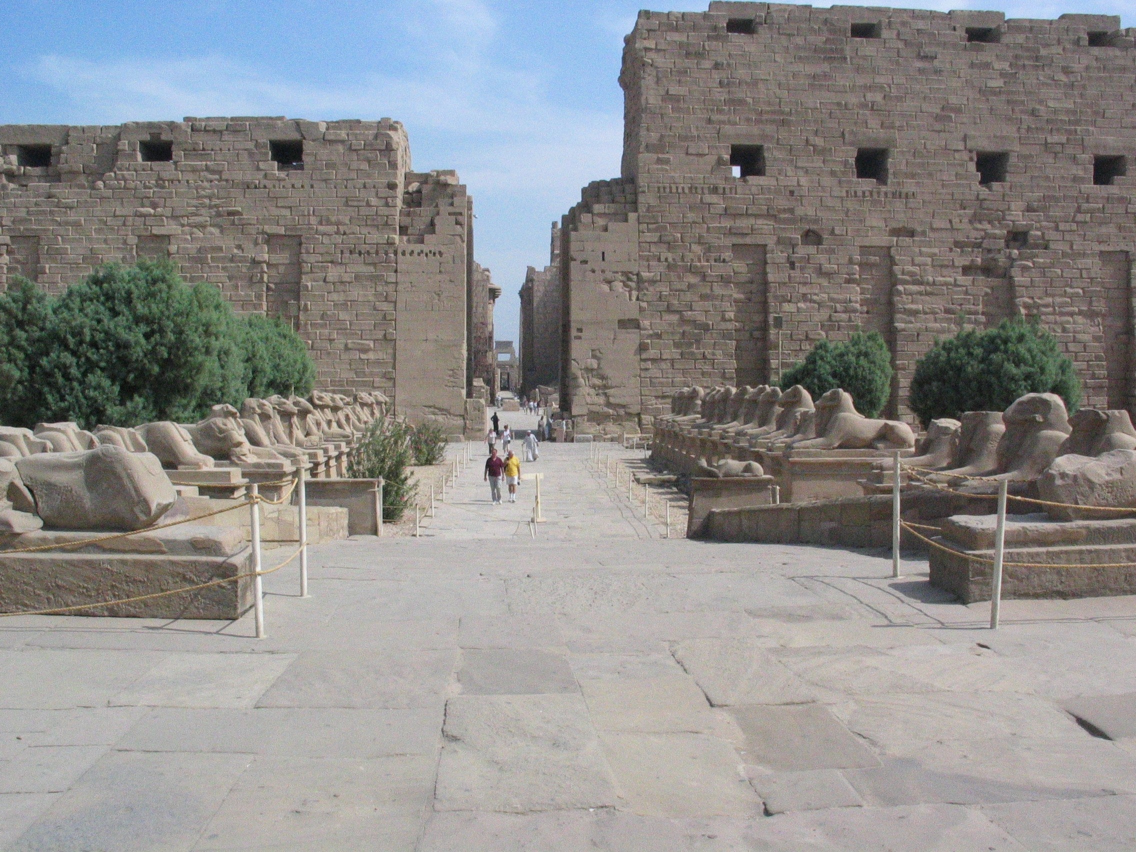 Karnak Temple Entrance Wikimedia