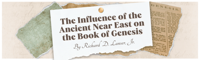The Influence of the Ancient Near East on the Book of Genesis