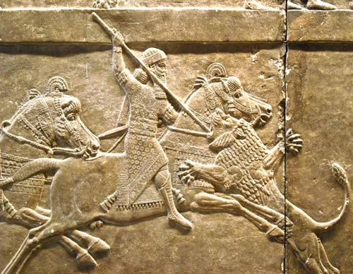 Ashurbanipal Lion Hunt