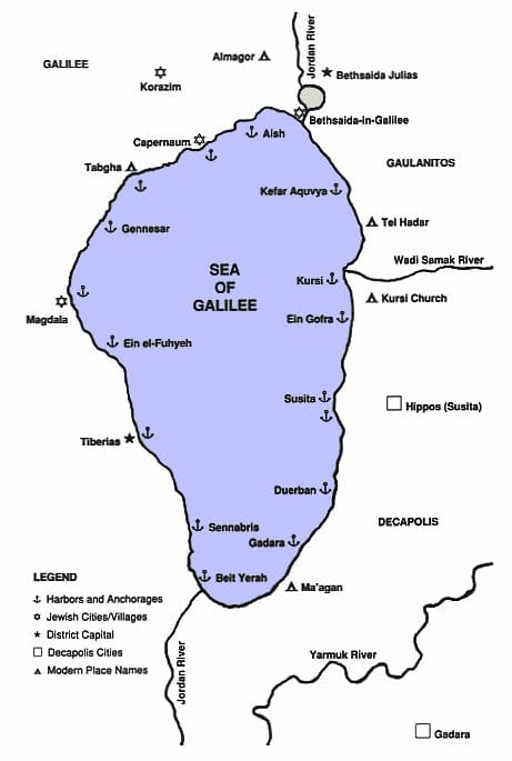 Ancient Harbors of the Sea of Galilee
