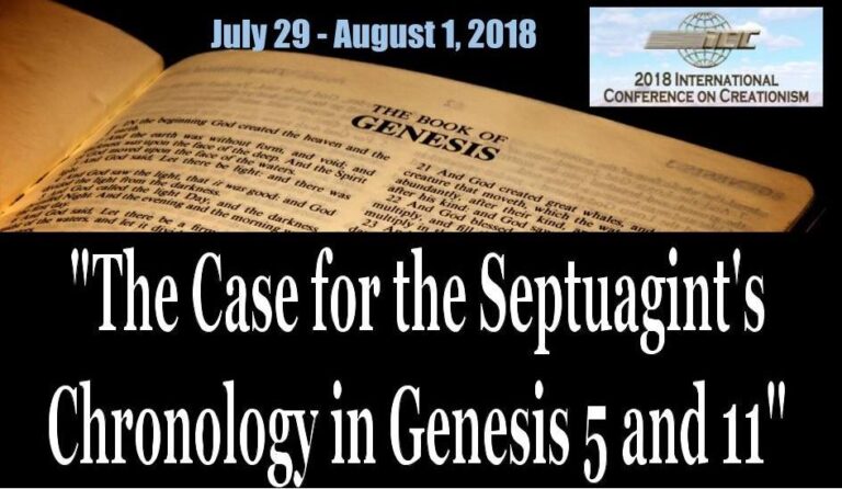 The Case for the Septuagint’s Chronology in Genesis 5 and 11