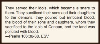 Abortion: Child Sacrifice Today?
