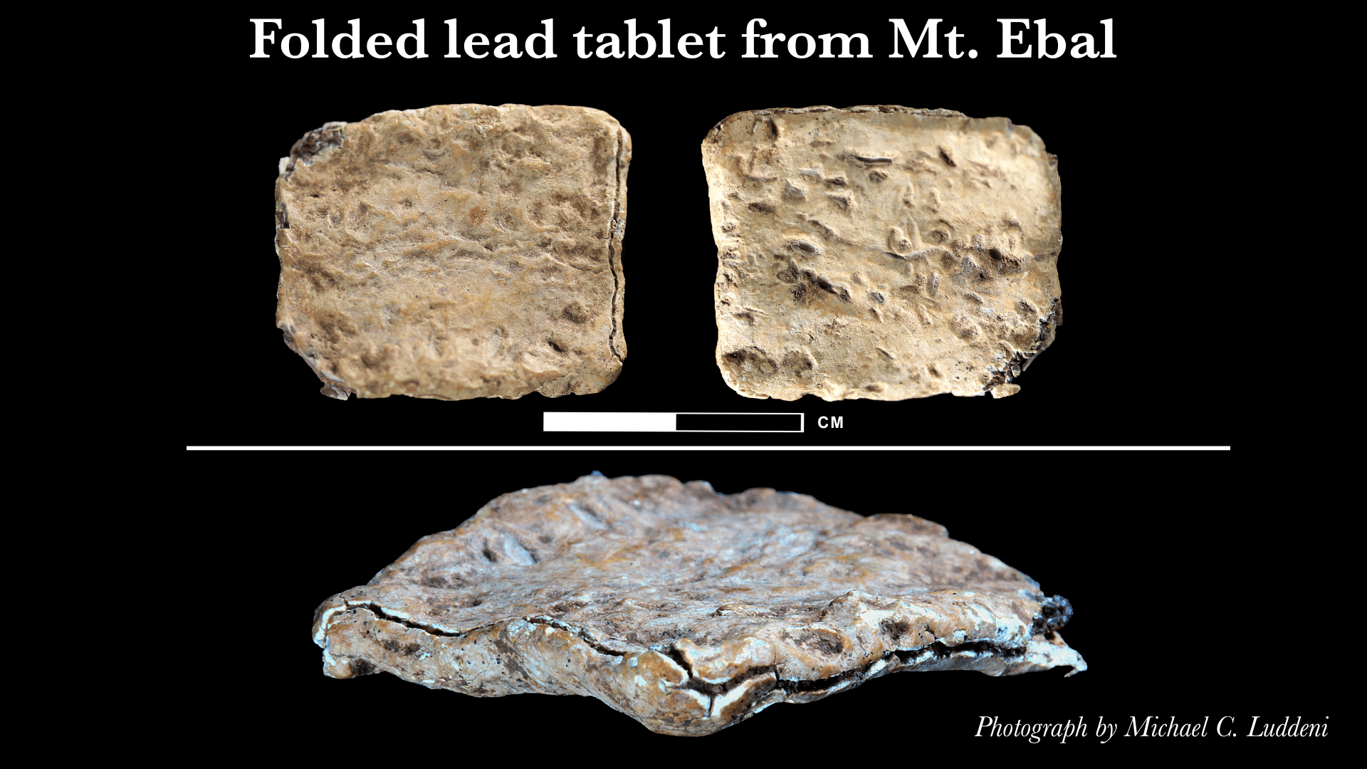 The Mount Ebal Curse Tablet – Press Release from Associates for Biblical Research