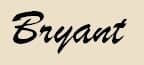 Bryant signature 2
