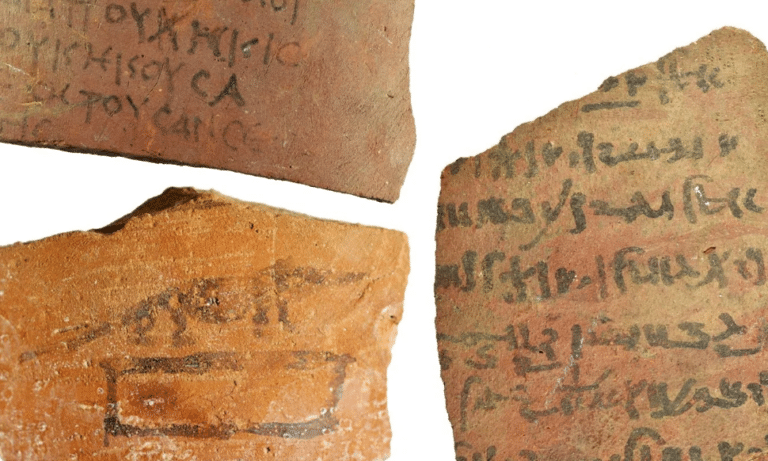 3000 Ostraca Discovered in Egypt