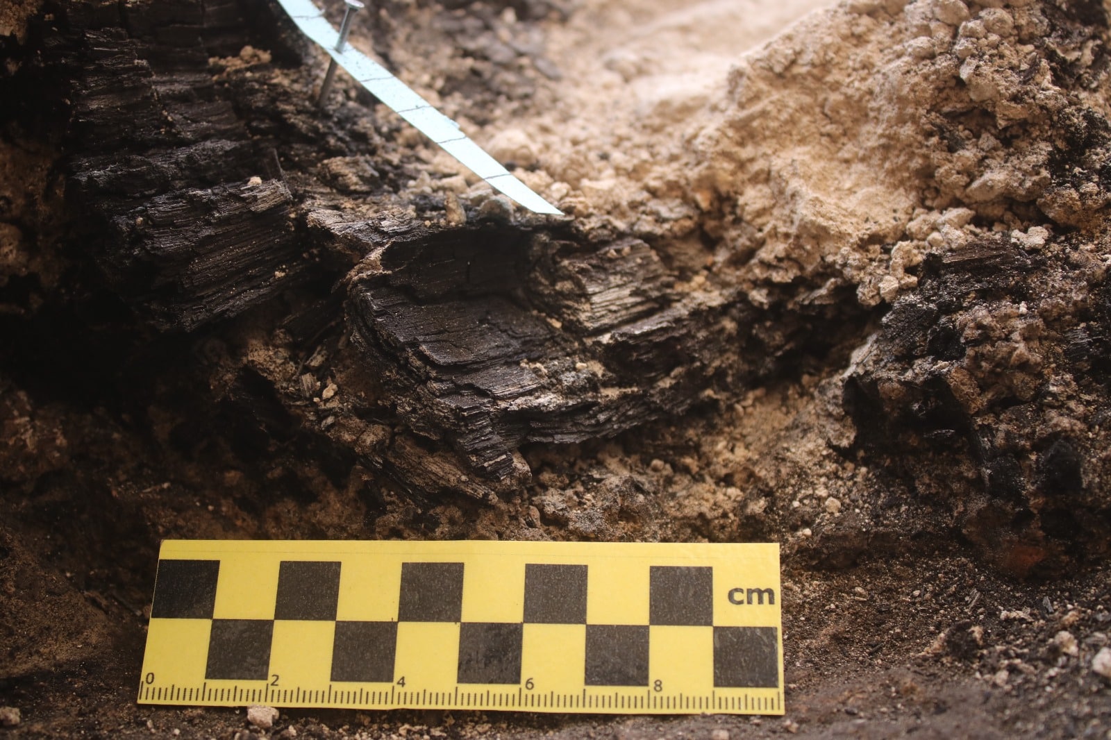 Burnt Wooden Beams from Babylonian Destruction Discovered in Jerusalem