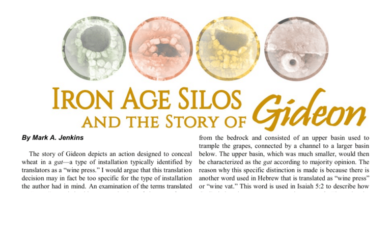 Iron Age Silos and the Story of Gideon